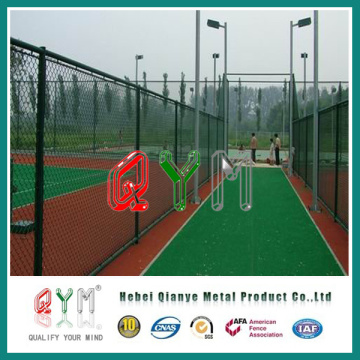 PVC Revestido Chain Link Fence / Corte De Tênis Cerca / Playground Usado Fence